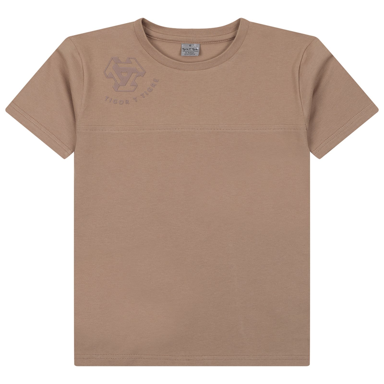 Infantil - Camisa Manga Curta Masculina Tigor T. Tigre
