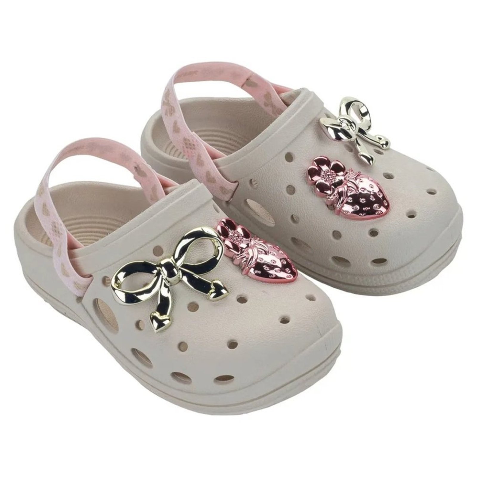 Infantil - Babuche Zaxynina Daisy 19364 Grendene Off White