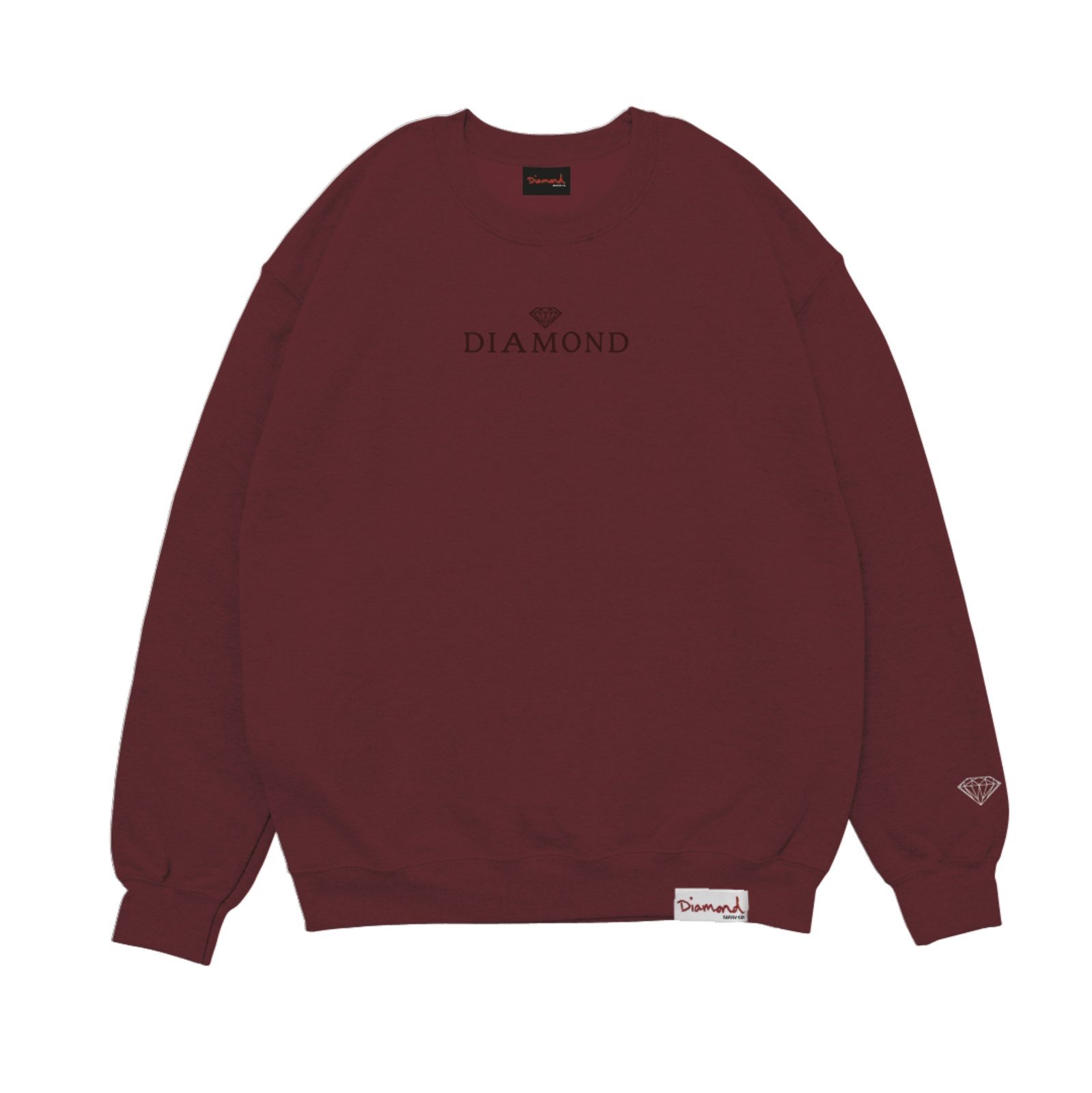Moletom Diamond Classic Crew Neck - BIKING RED