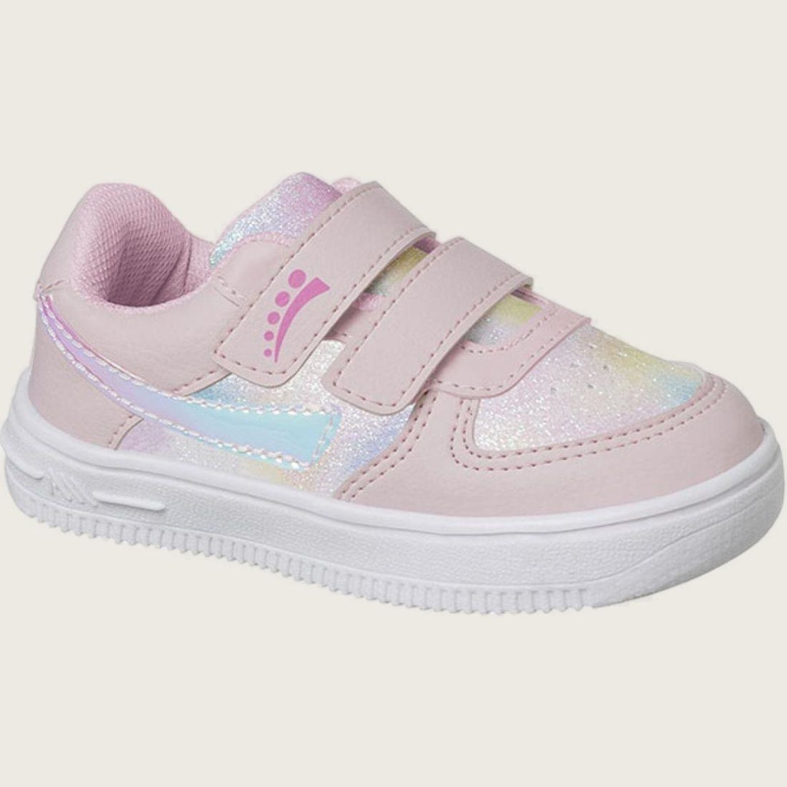 Infantil – Tênis Ortopasso Force One Menina Rosa / Pink