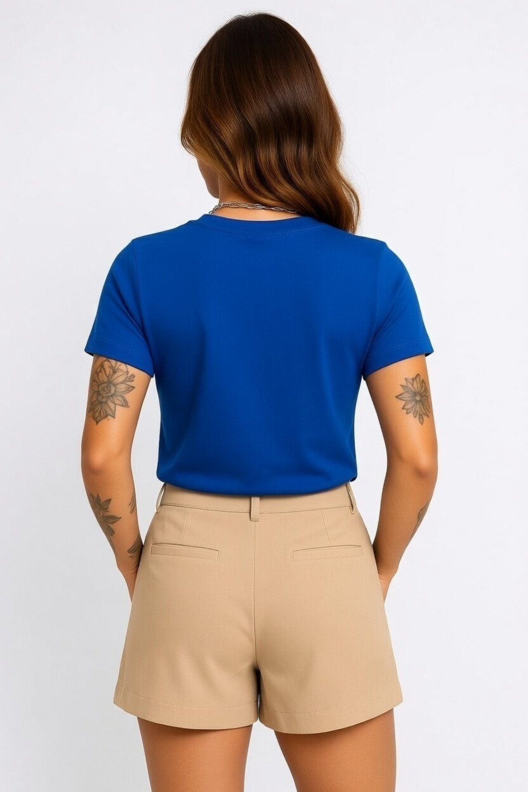 Vista 3 Camiseta D Bell Outlet Fashion Bandeira Do Brasil azul D BELL OUTLET FASHION azul