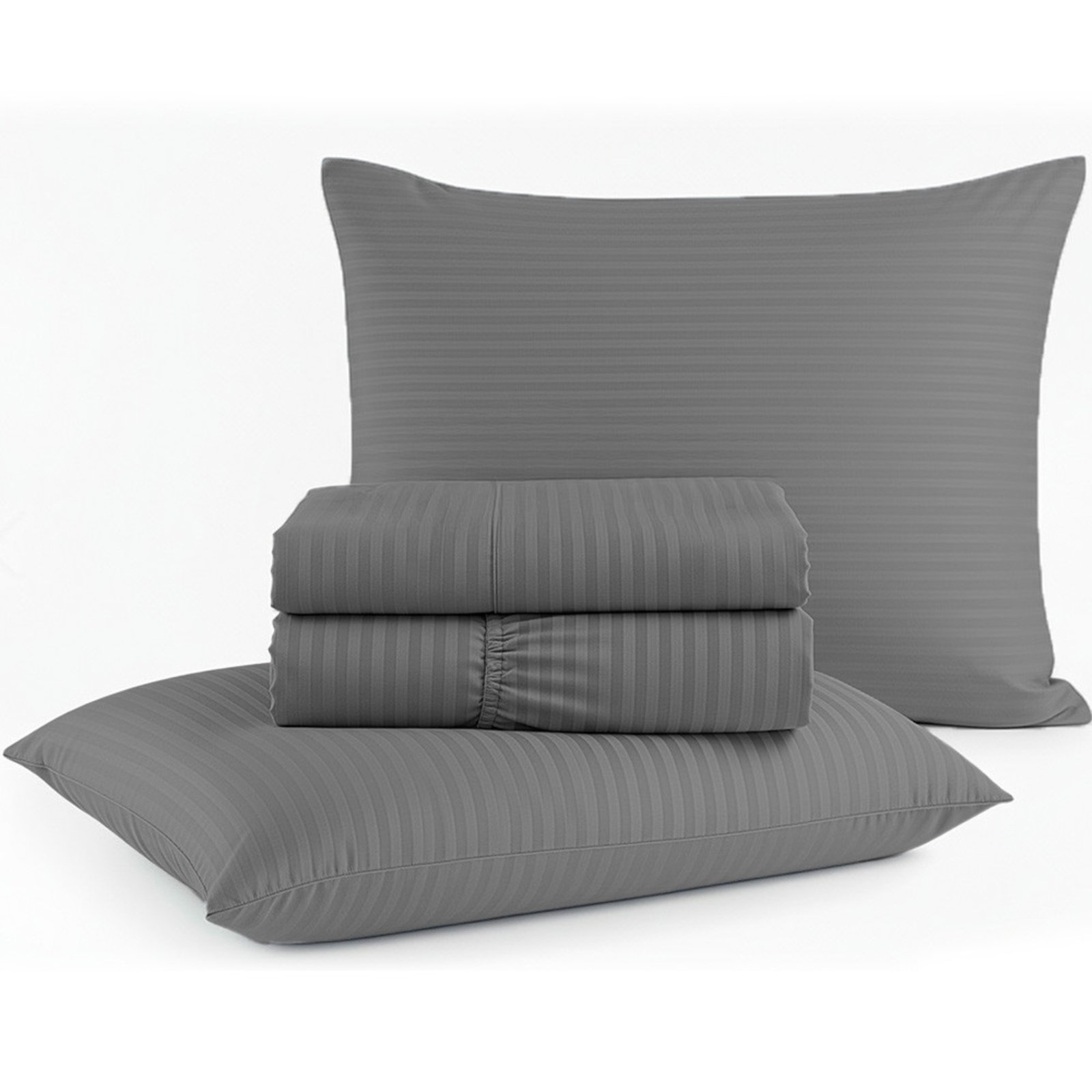 Jogo de Cama Casal com 4 Peças Micropercal Acetinado BF Colchões