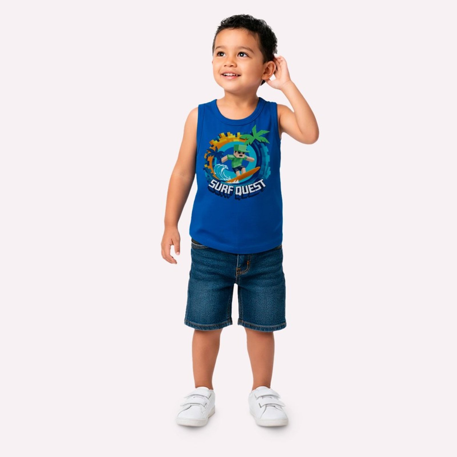 Infantil - Regata Menino em Algodão Kyly