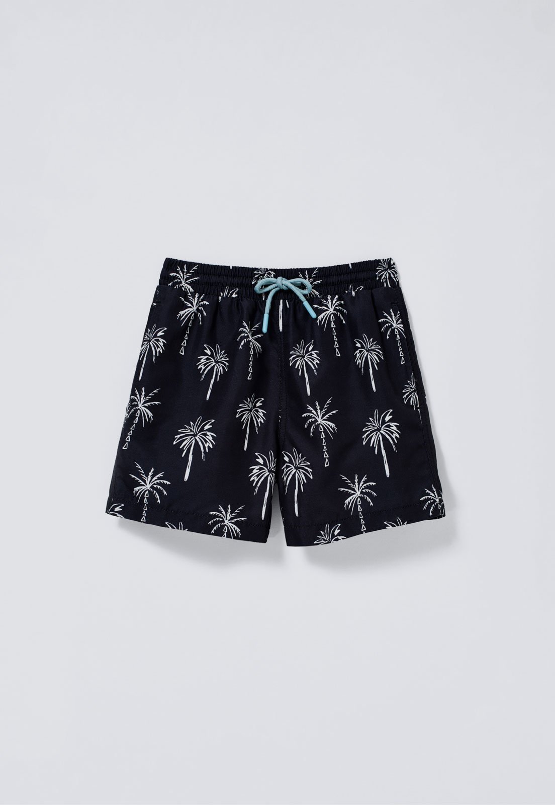 Infantil – Short Hering Folhagem Preta