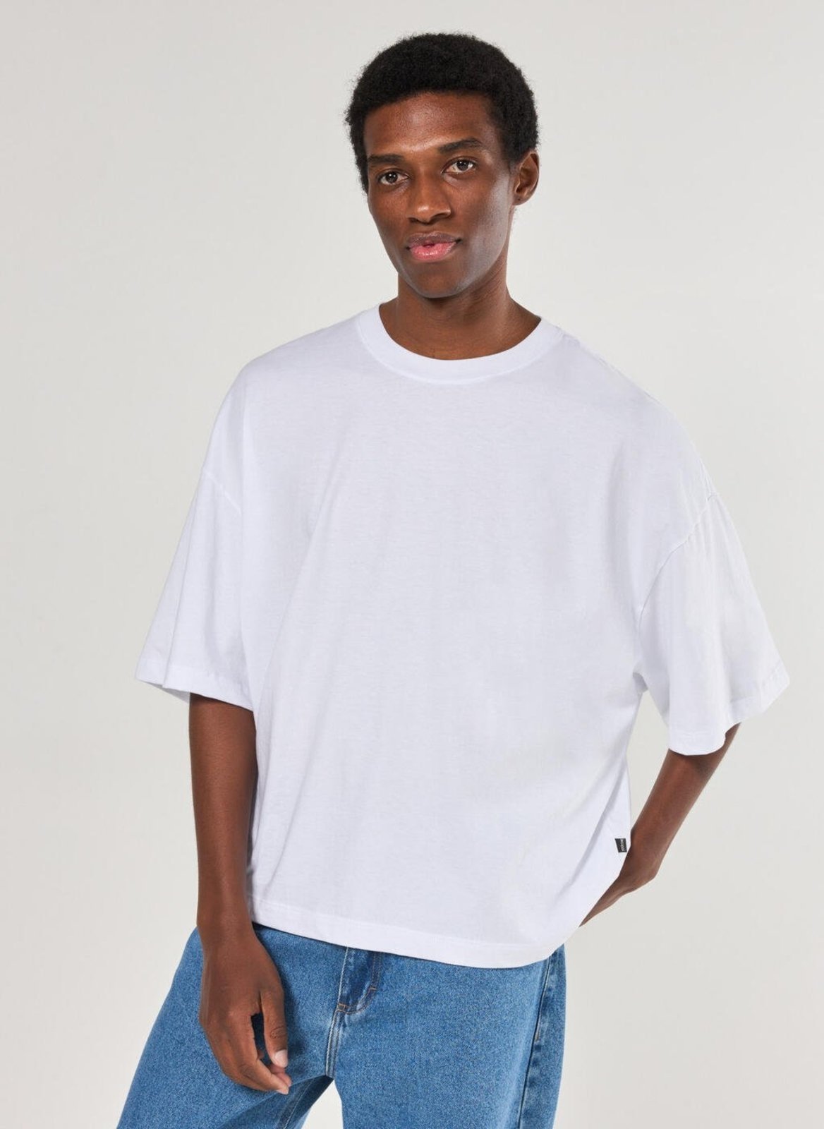 Camiseta Cropped Oversized