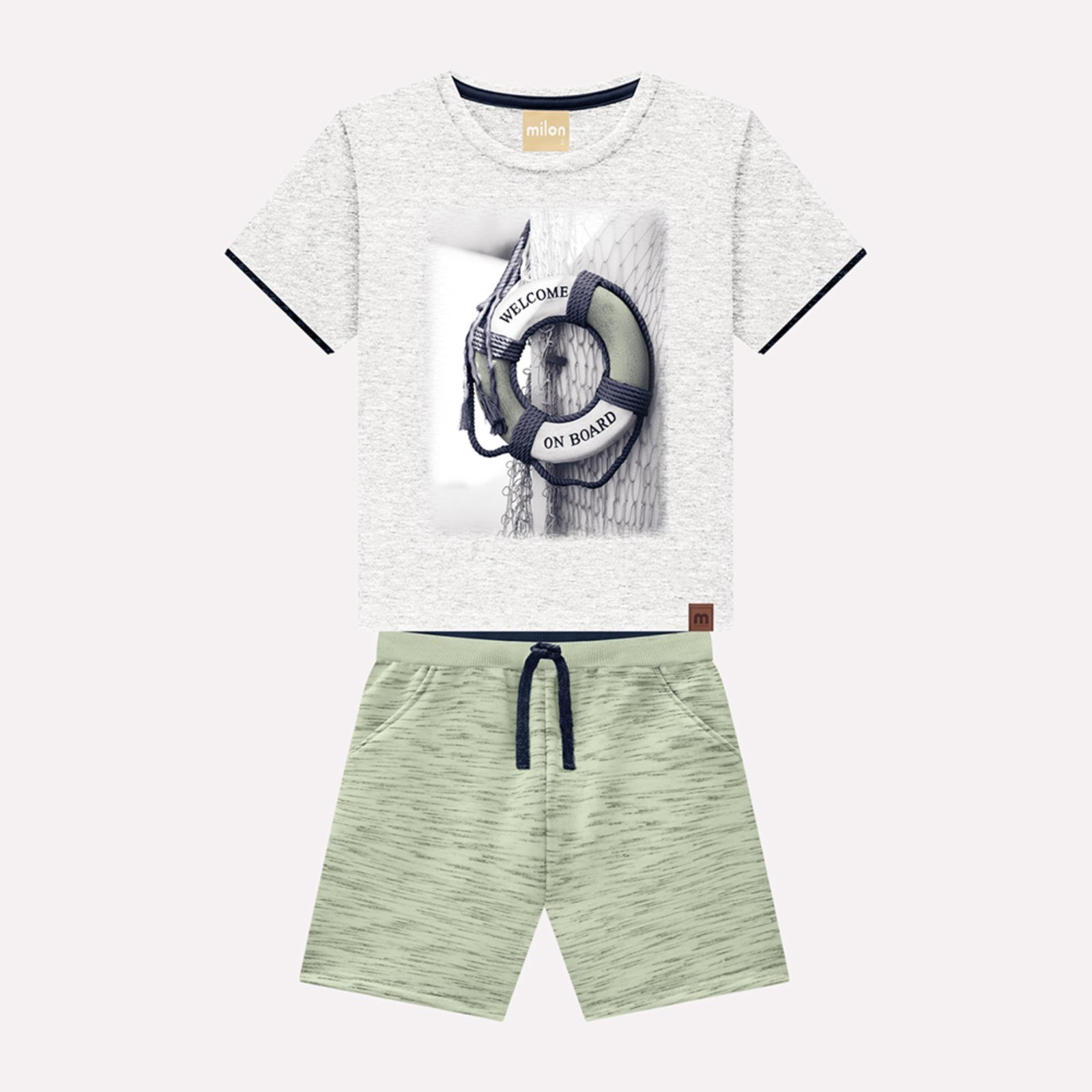 Infantil – Conjunto Menino Estampa Milon
