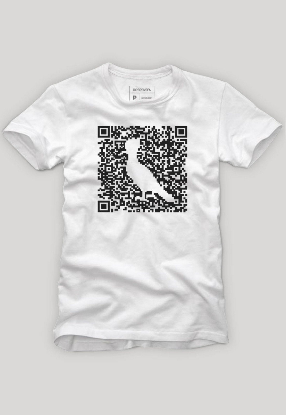 Camiseta Basica Greenk Qr Code Leve Conforto Reserva