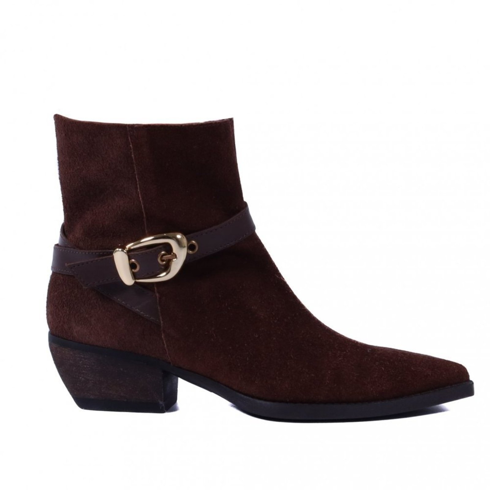 Bota Feminina Country em Camurça Zariff 153016 Zariff Marrom