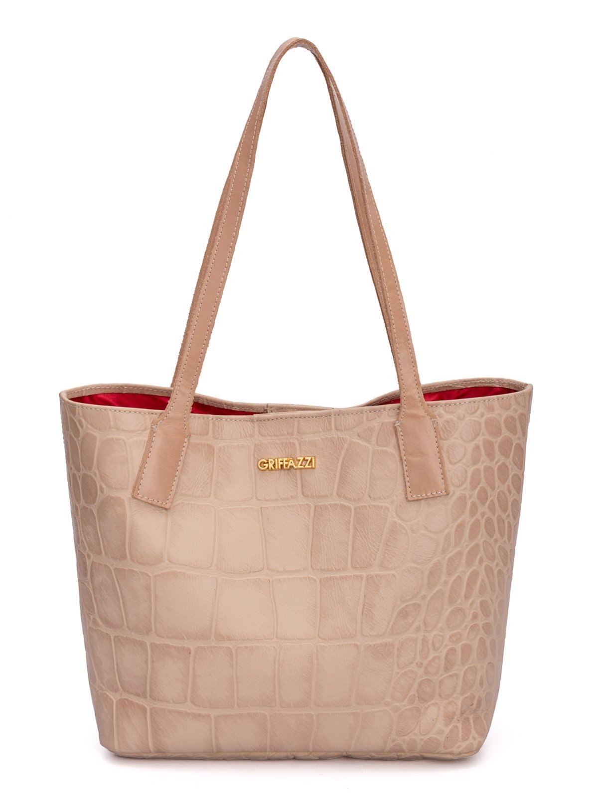 Bolsa de Couro Griffazzi Nude