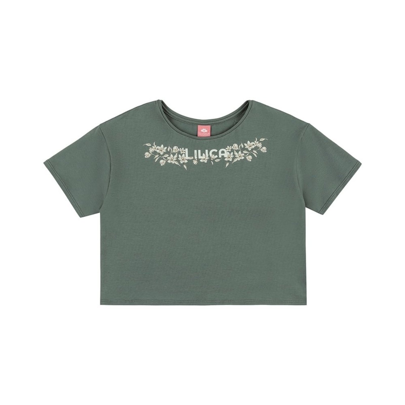 Infantil - Blusa Manga Curta Menina Lilica Ripilica