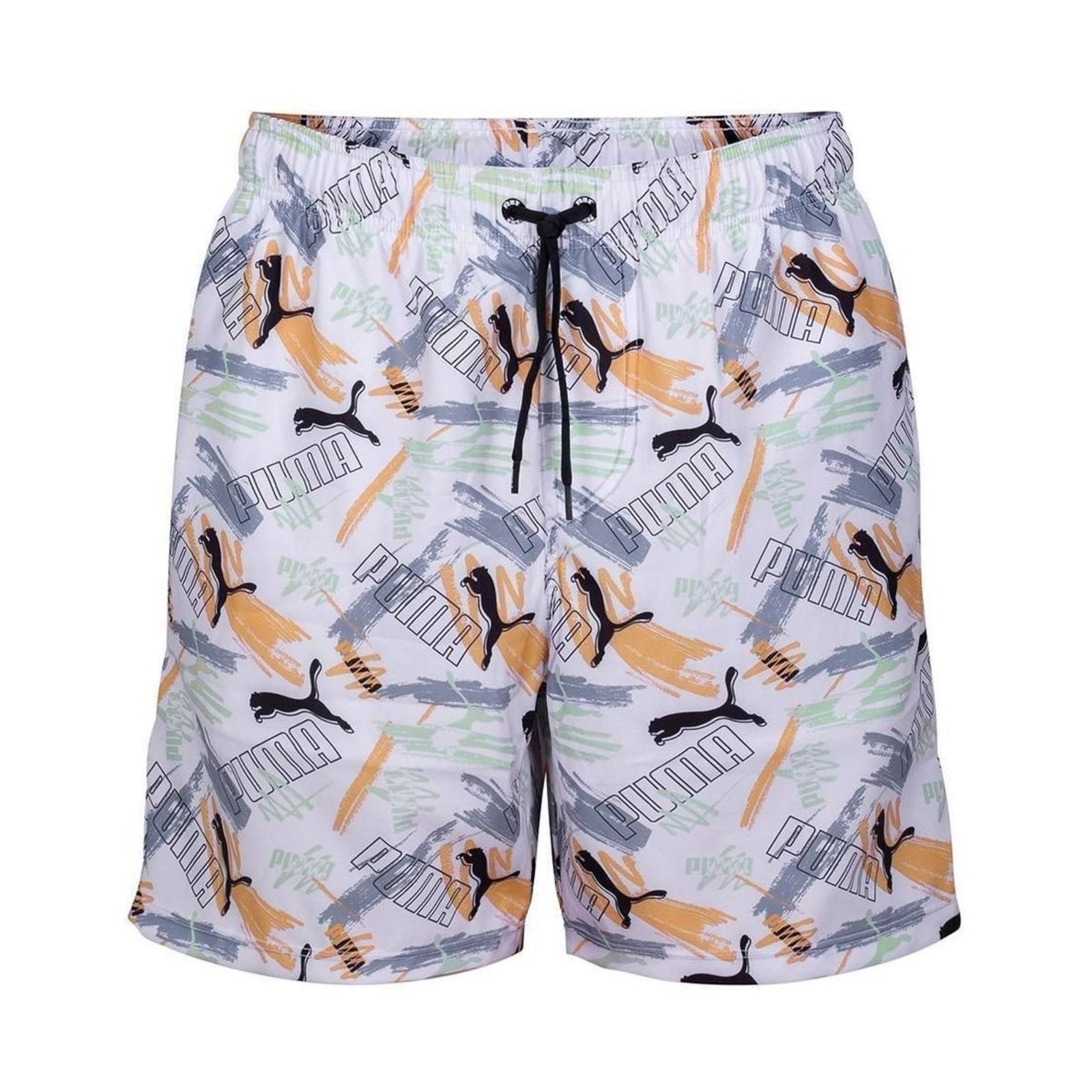 Short Puma Board Estampado Masculino - Branco - Puma
