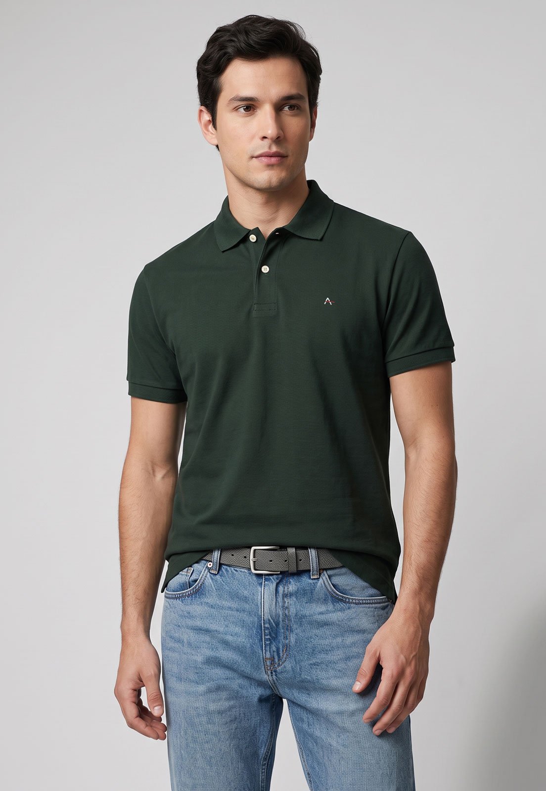 Polo Masculina Aramis Clássica Verde
