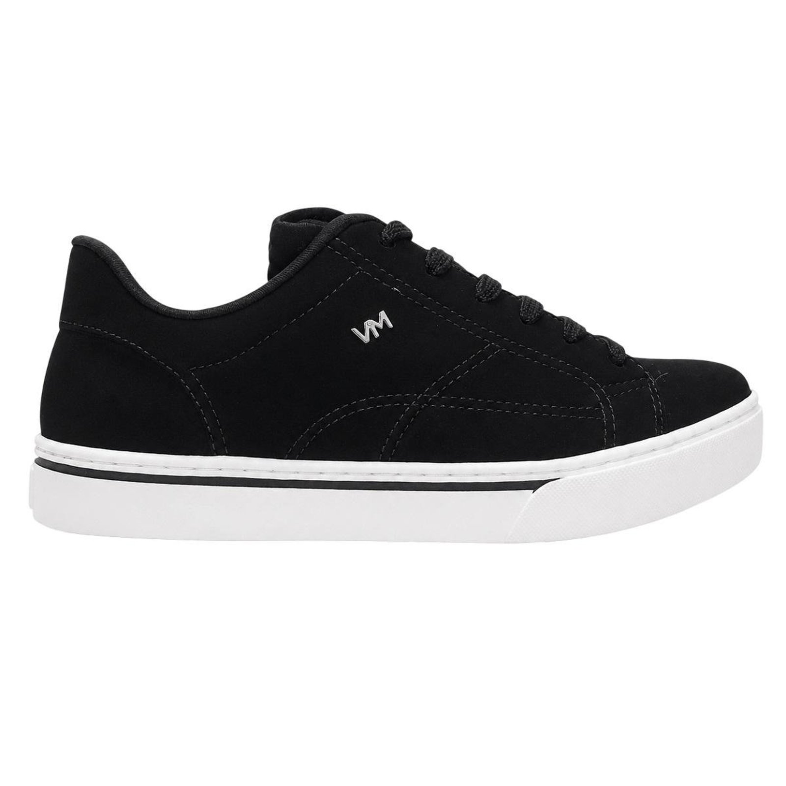 Tênis Casual Feminino Via Marte 016-008-01 Preto