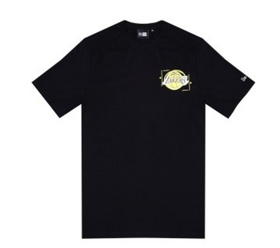 Vista 2 Jaqueta New Era Bomber Los Angeles Lakers preto new era preto