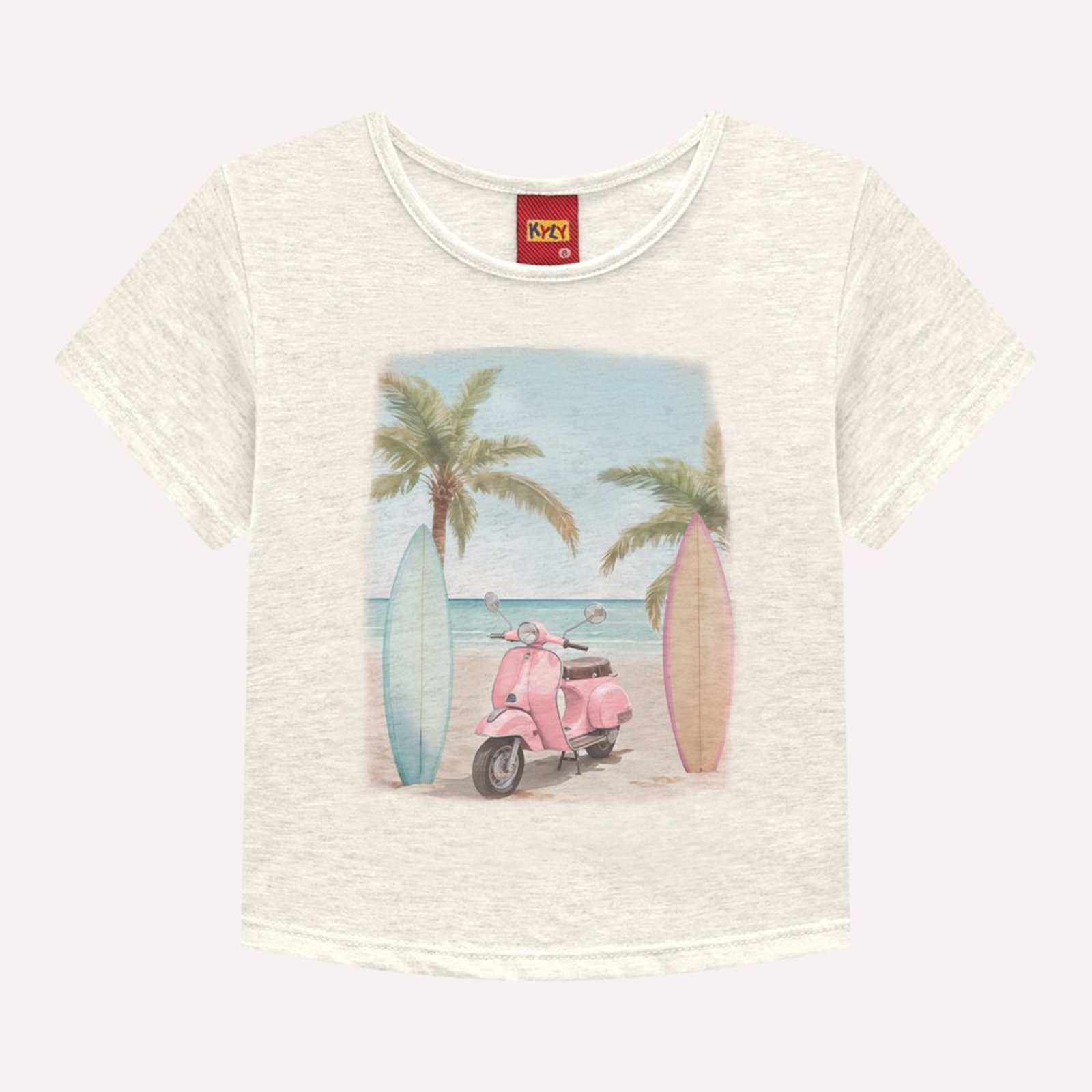 Infantil - Blusa Menina em Algodão Kyly