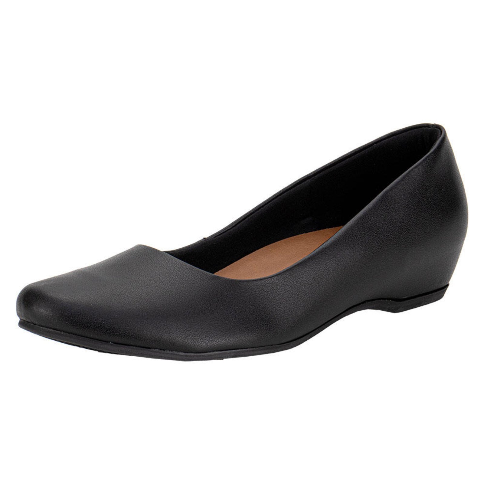 Sapatilha Feminina Flat Usaflex Ac0910 0940091 Preto