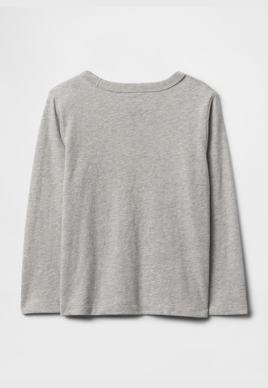 Vista 3 Camiseta Manga Longa GAP Space cinza GAP cinza