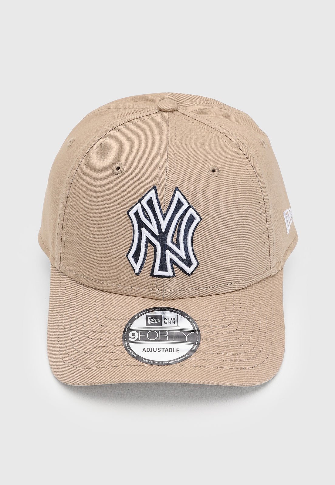 Vista 2 Boné Unissex New Era 9FORTY New York Yankees Camel new era bege