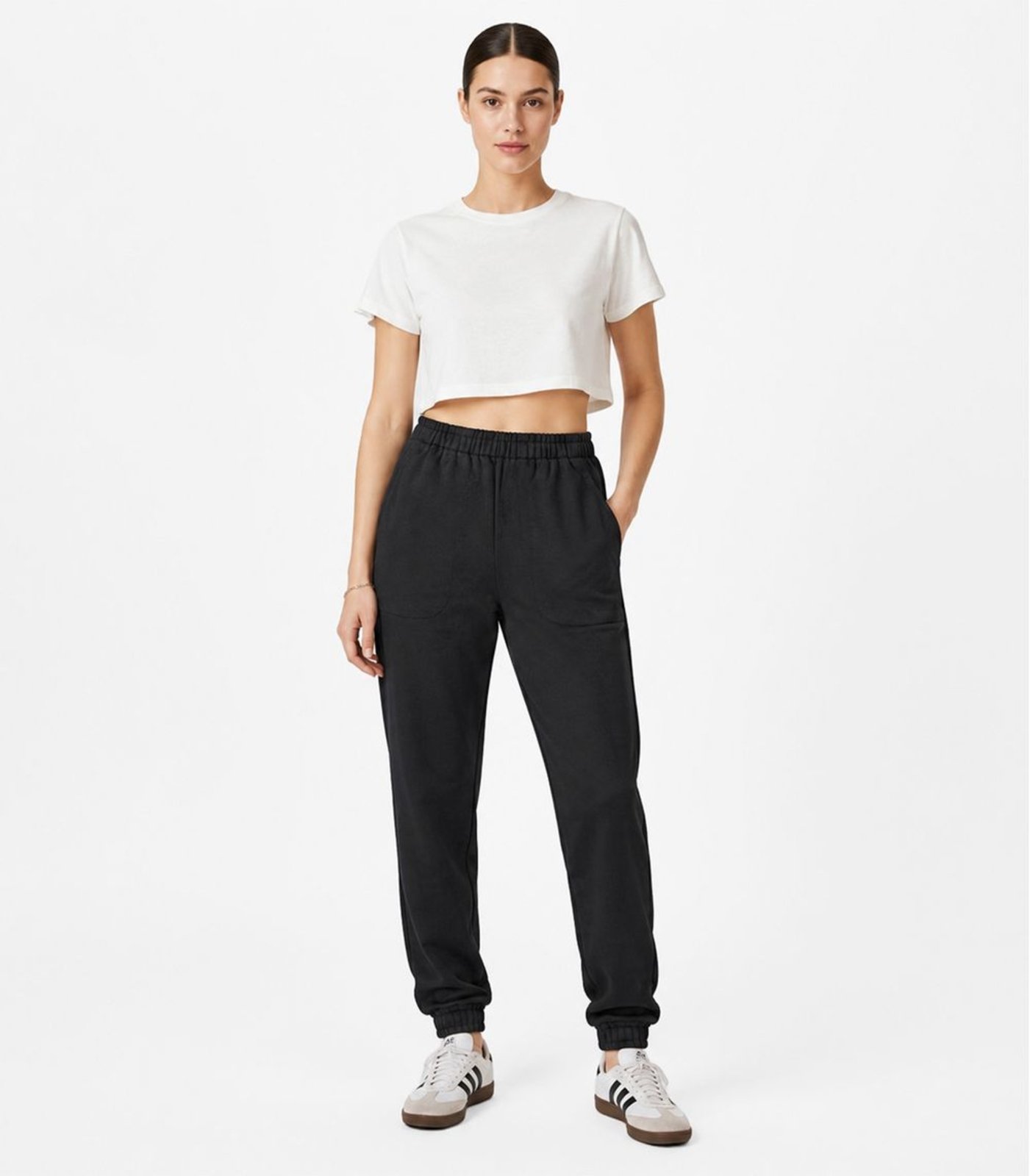 Calça Feminina Jogger Rovitex Preto