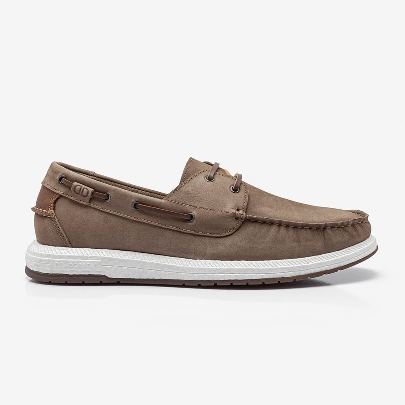 Mocassim Democrata Casual Bege