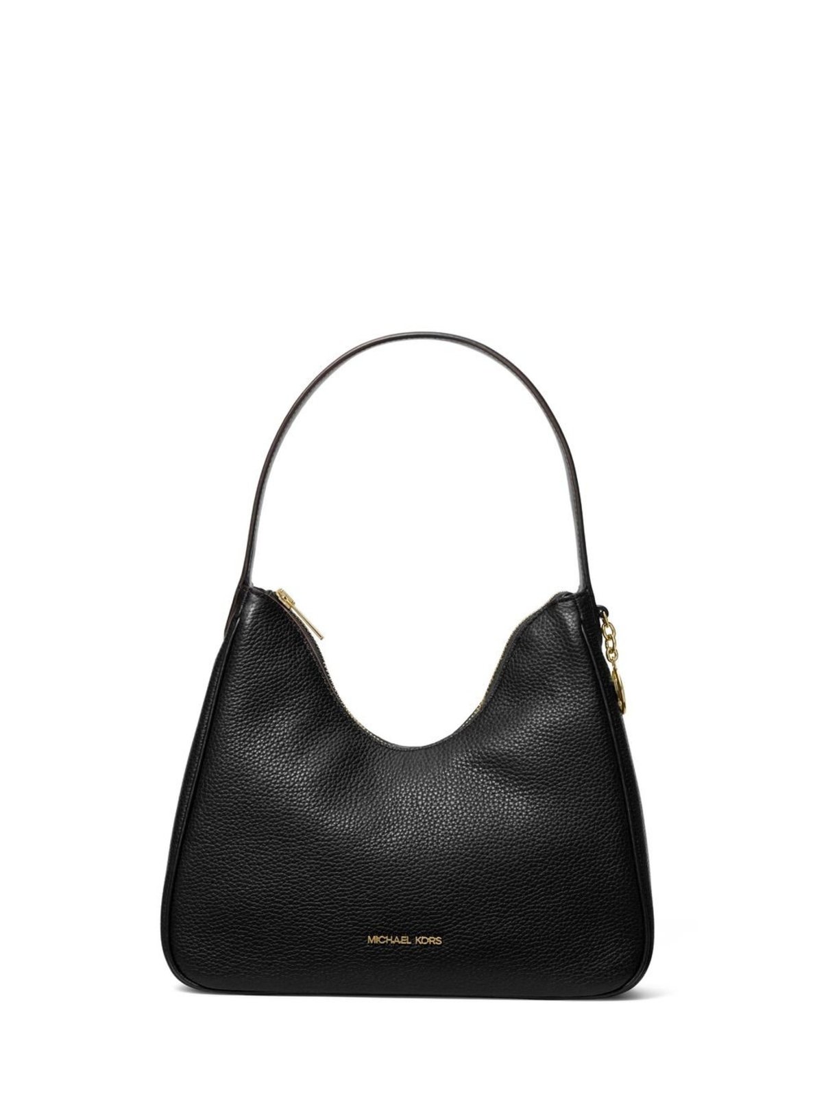 Bolsa de ombro hobo nayla em couro Bolsa de ombro hobo nayla em couro Black