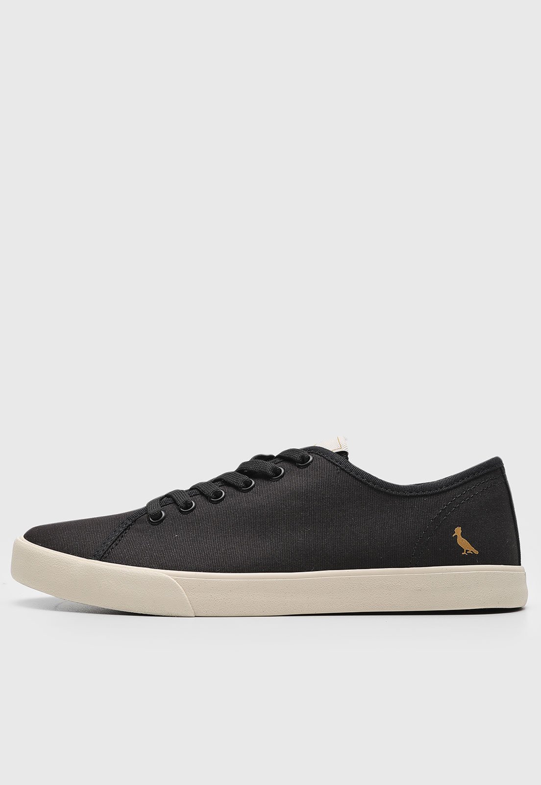 Tênis Lona Reserva Logo Preto