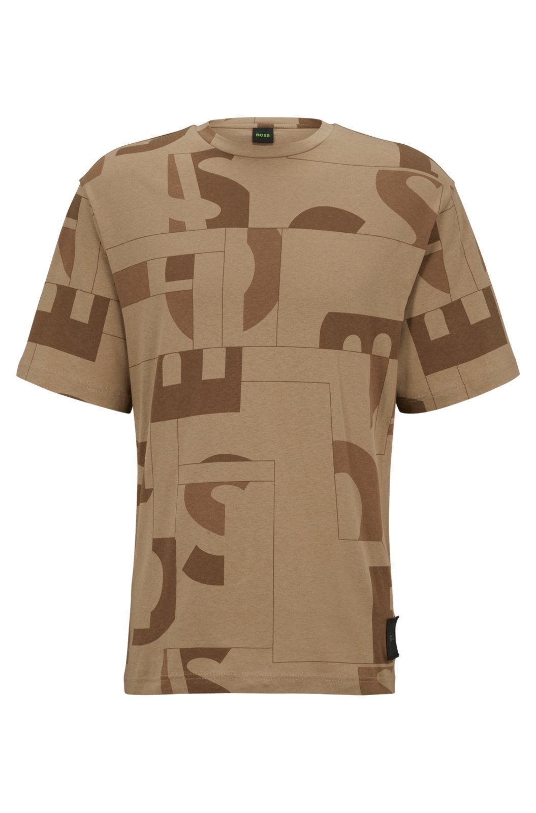 Camiseta Relaxed-Fit Com Estampa Do Logo