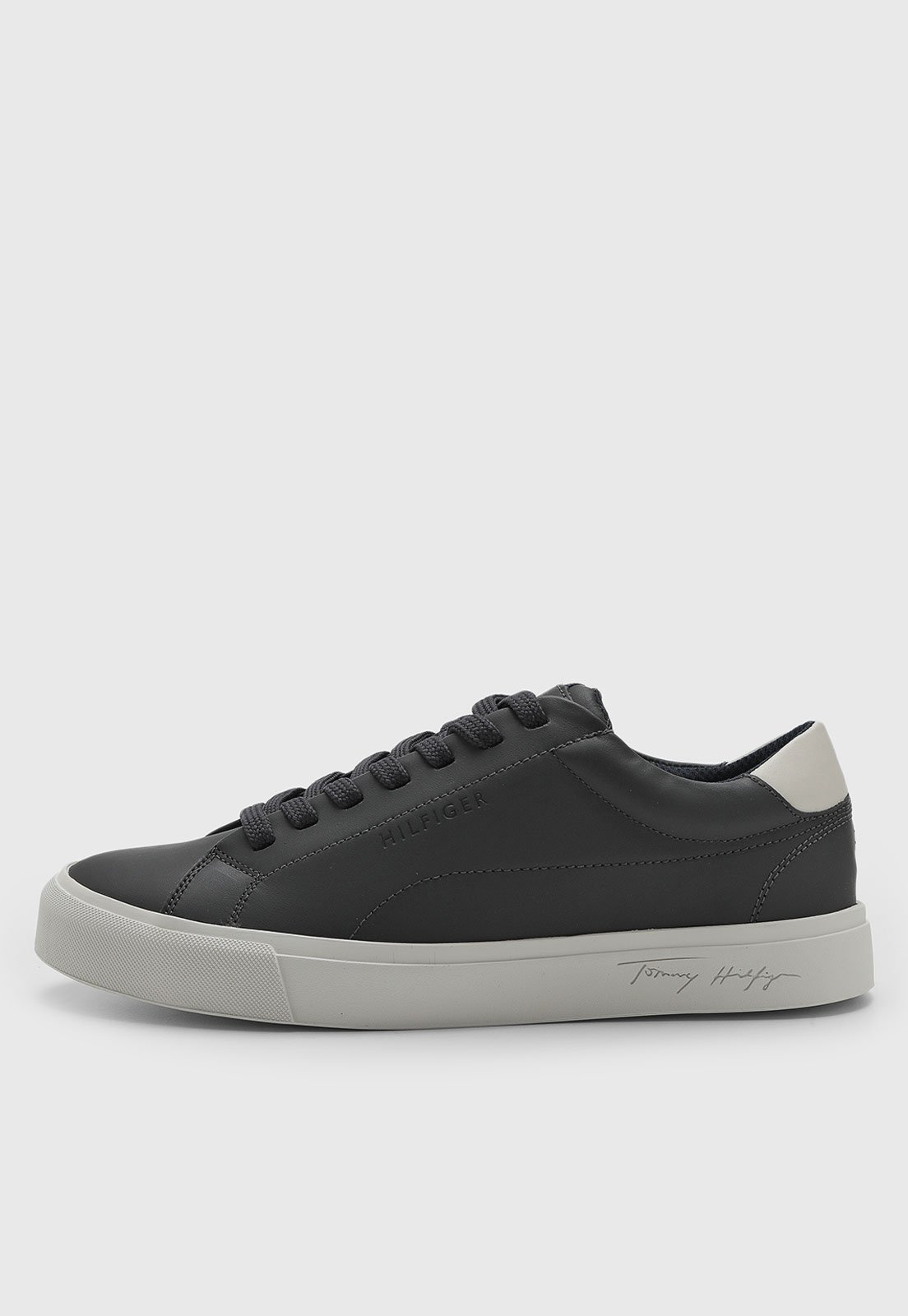 Tênis Masculino Tommy Hilfiger Cano Baixo Preto