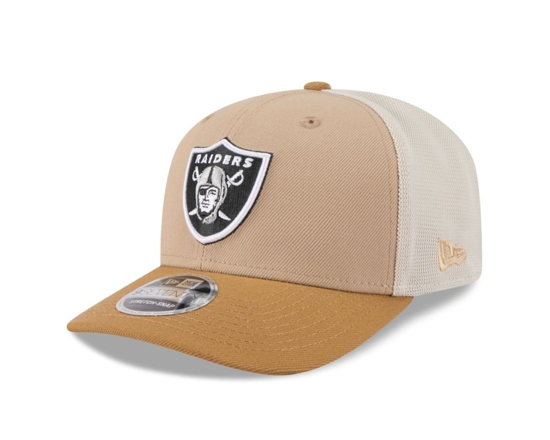 Bone New Era 9SEVENTY STRETCH SNAP Las Vegas Raiders NFL Bege
