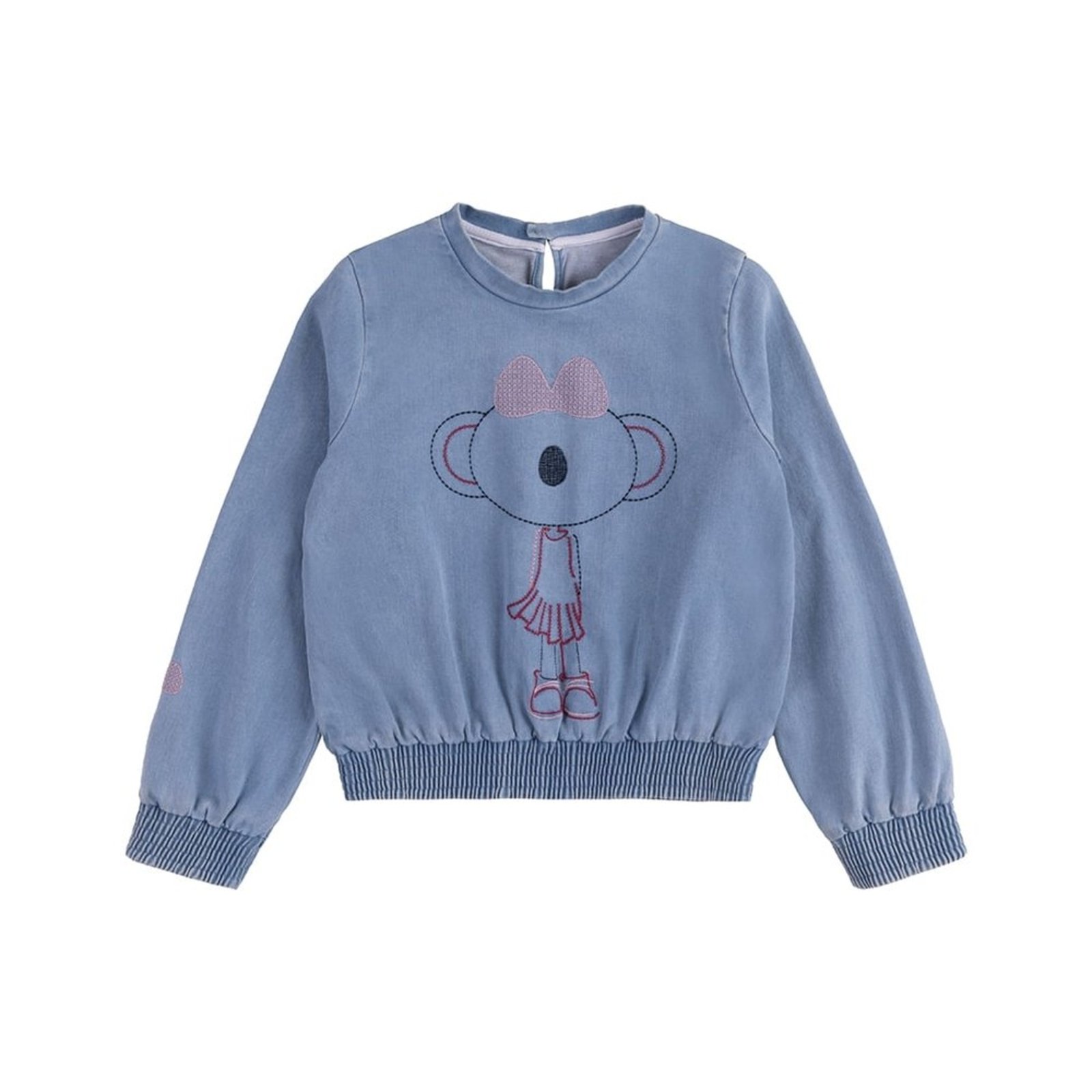 Infantil - Blusão Jeans Menina Lilica Ripilica