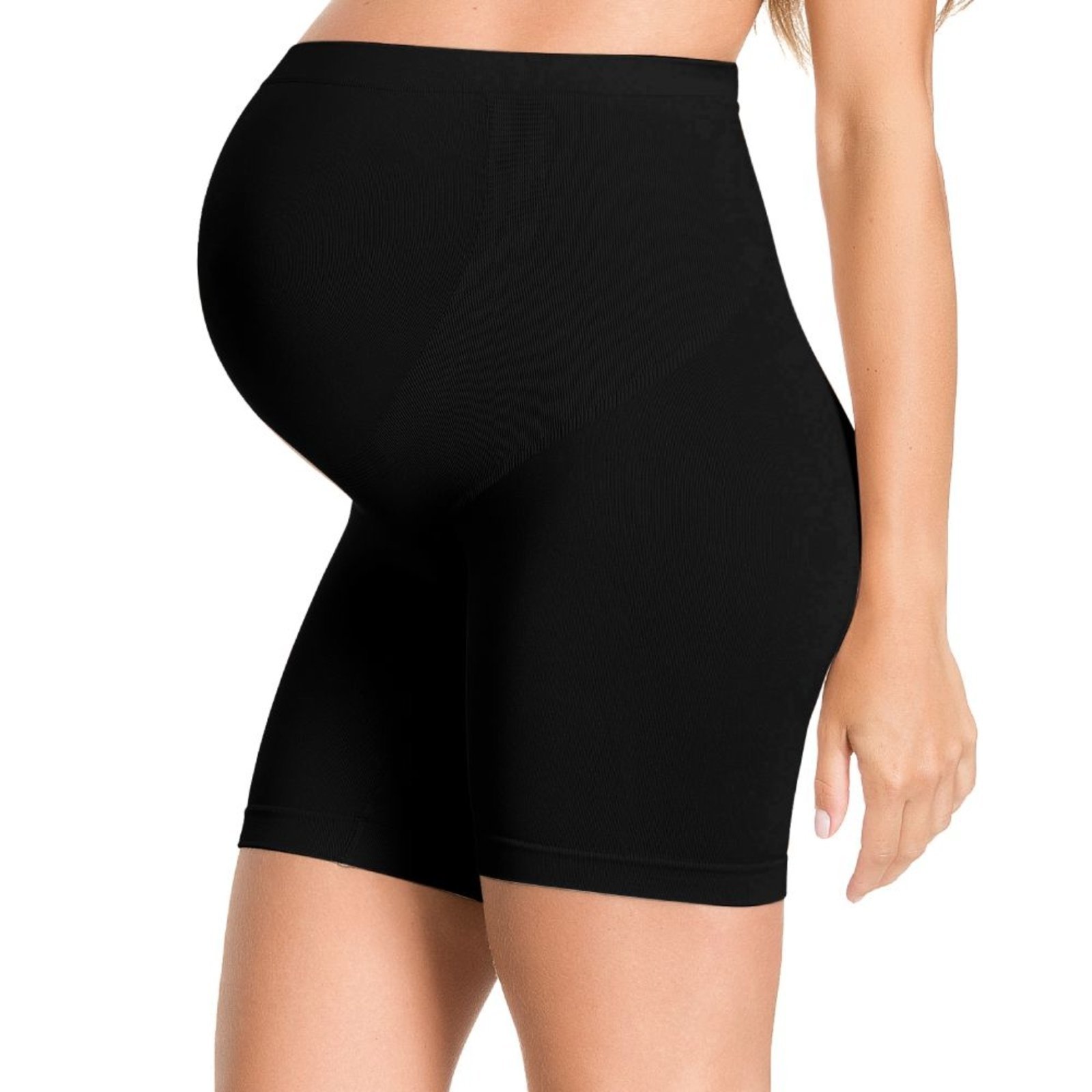 Bermuda Maternity Sem Costura Preta