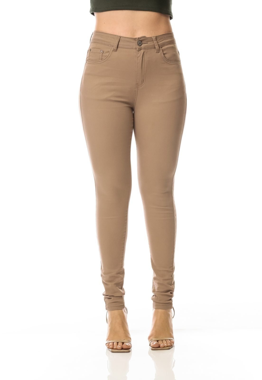 Calça Sarja Feminina Skinny Crocker
