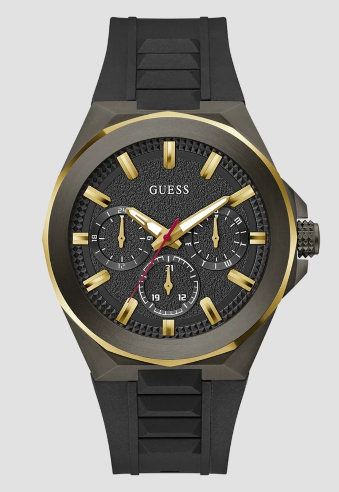 Relógio Guess Bicolor Multifuncional Preto