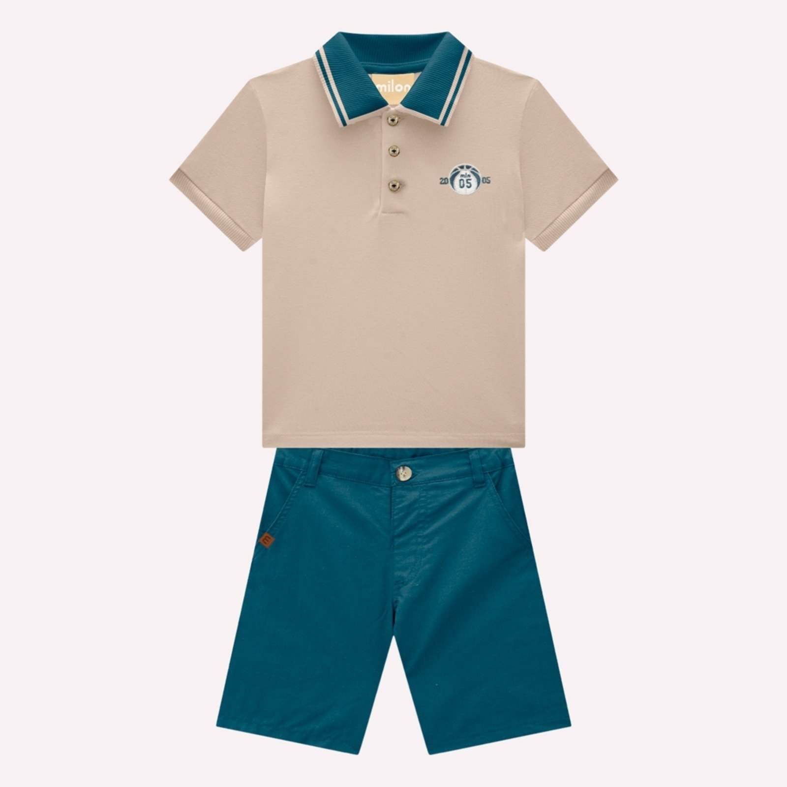Infantil - Conjunto Menino Bordado Milon
