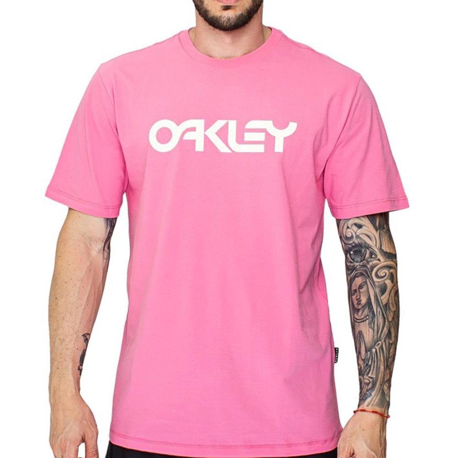 Camiseta Oakley Mark II SS WT26 Masculina Begonia