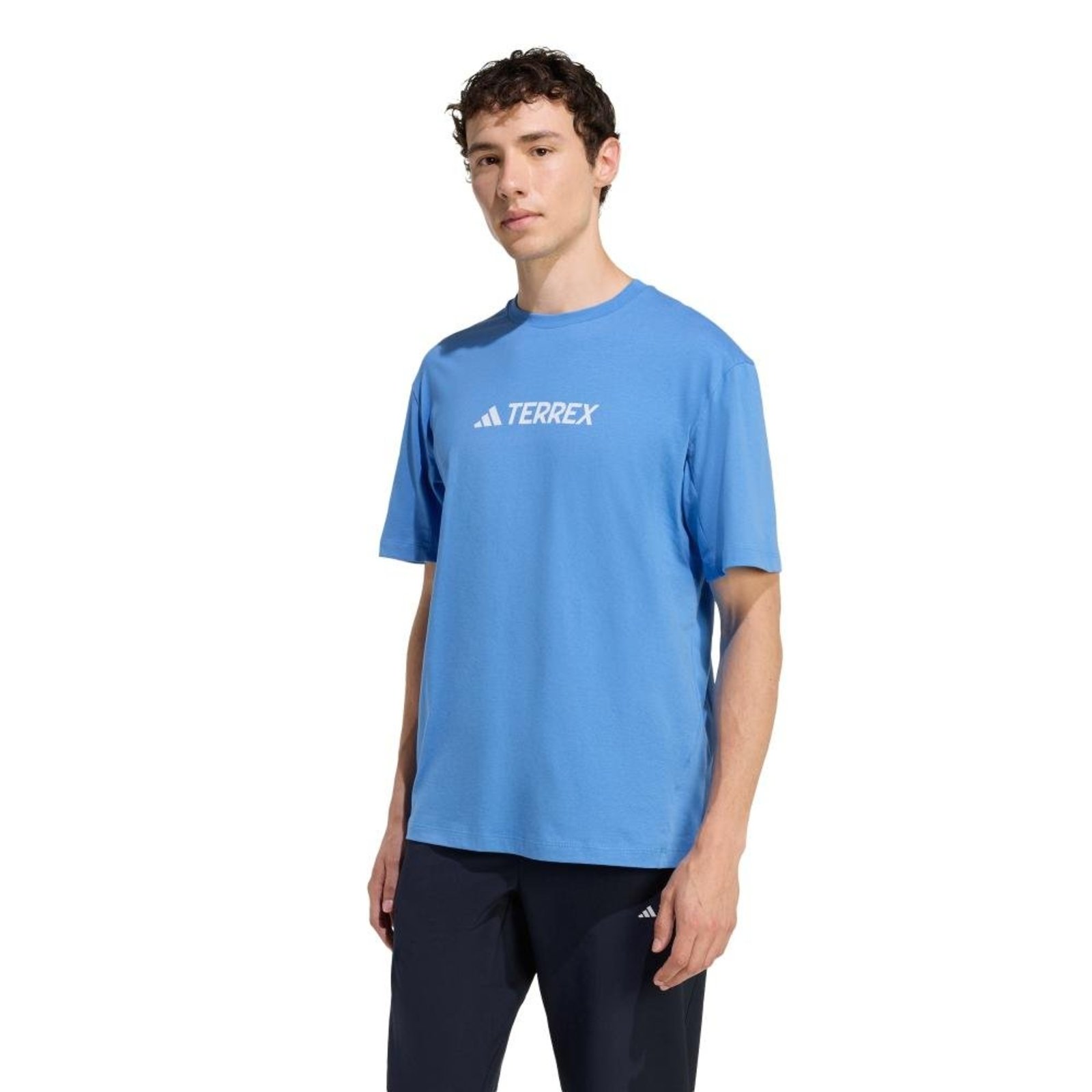 Camiseta Terrex com logotipo clássico Azul