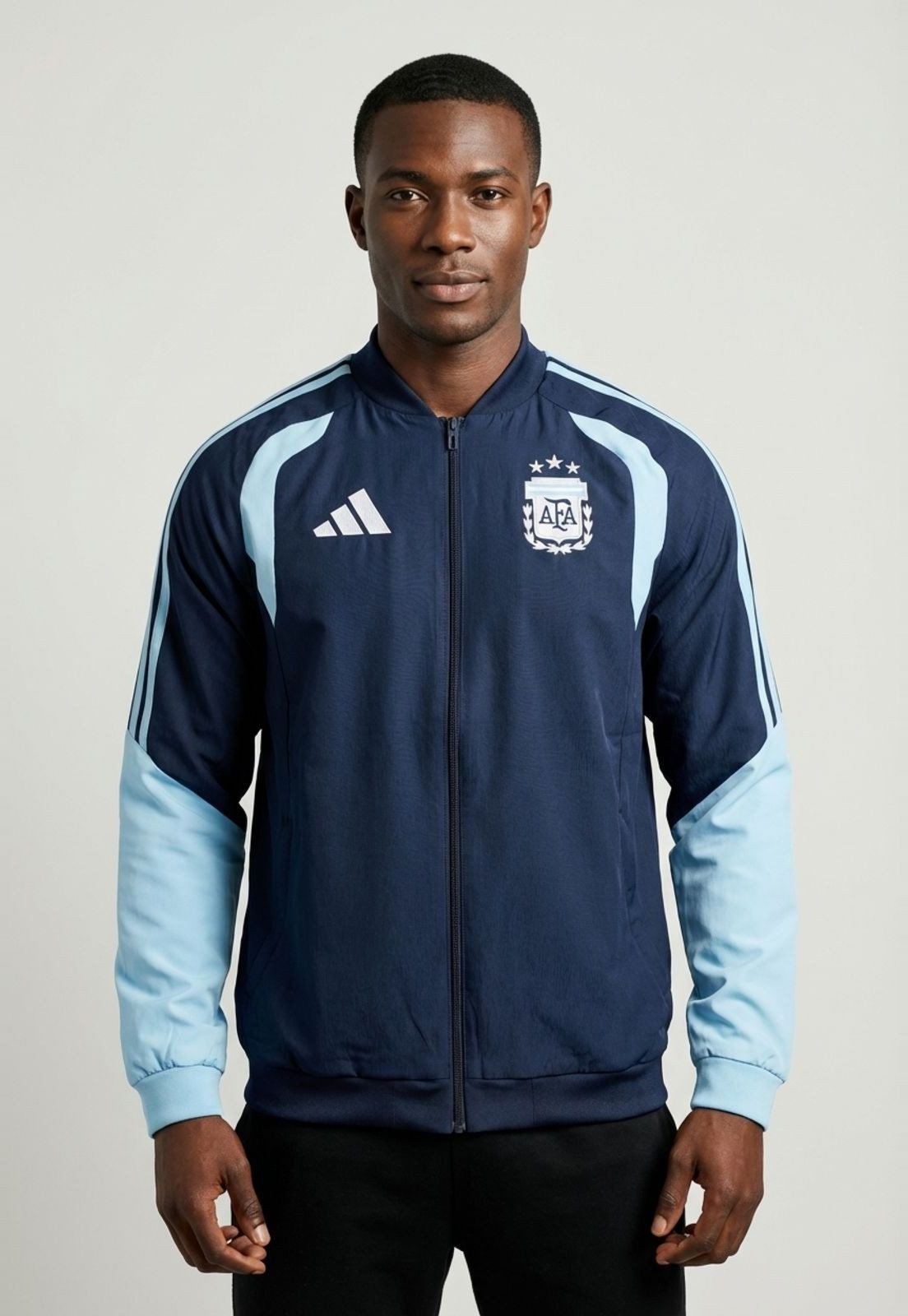 Jaqueta Masculina adidas Performance Argentina 26 Azul Marinho