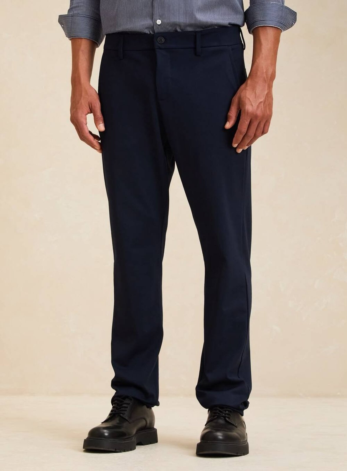 Calça Alfaiataria Masculina - Vitor Forum Azul Alya
