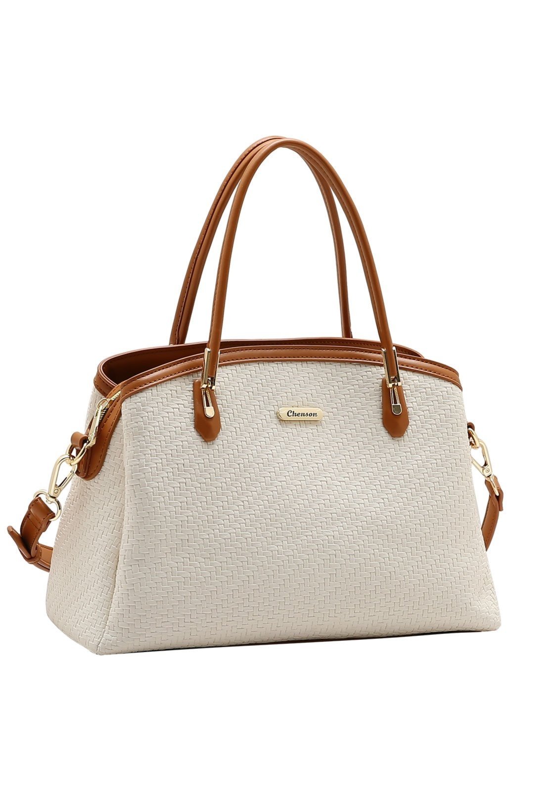 Bolsa Feminina Chenson Mão Atemporal 3485662 Nude