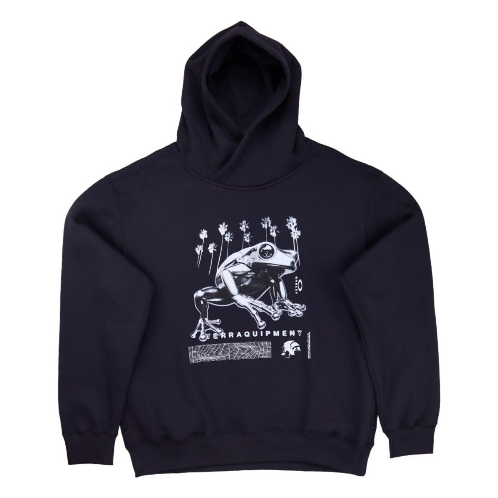 Moletom Oakley Frog 2075 Hoodie Oversized Preto