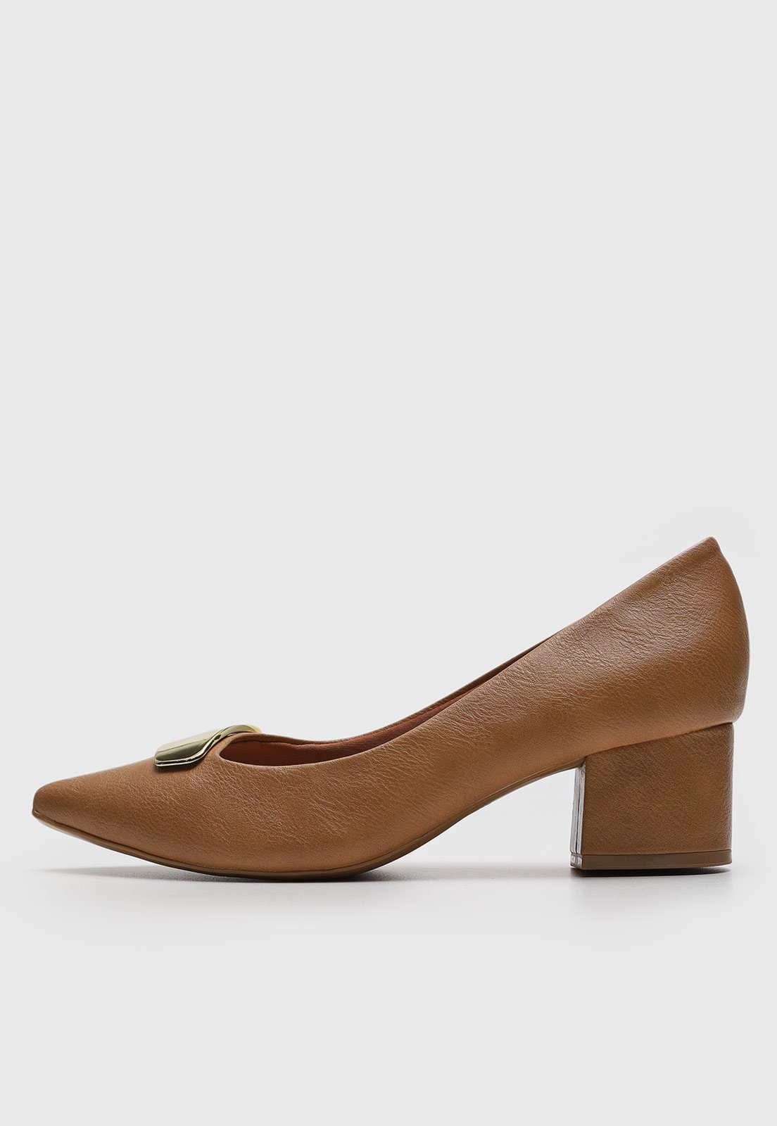 Scarpin Vizzano Aplicação Caramelo