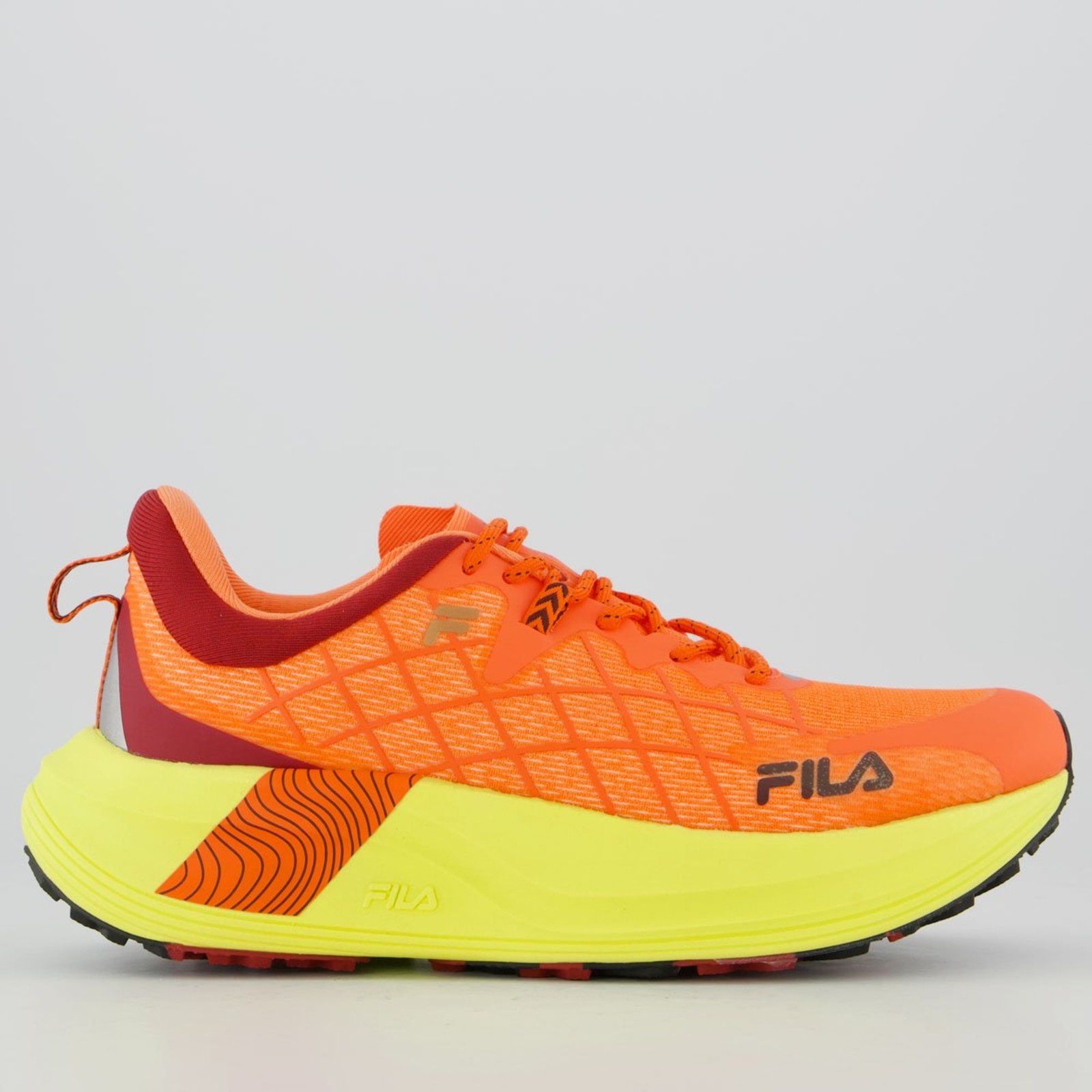 Tenis Fila Racer Skytrail Laranja