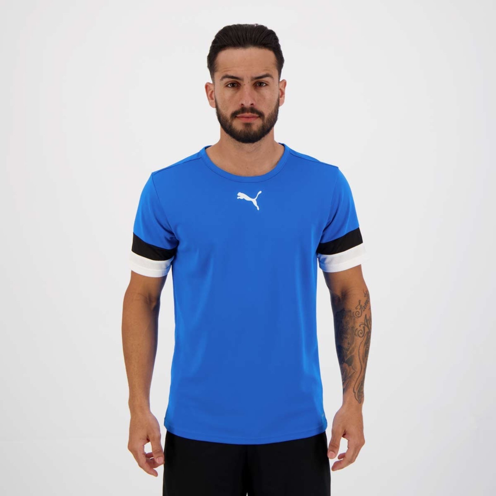 Camisa Puma Teamrise Azul
