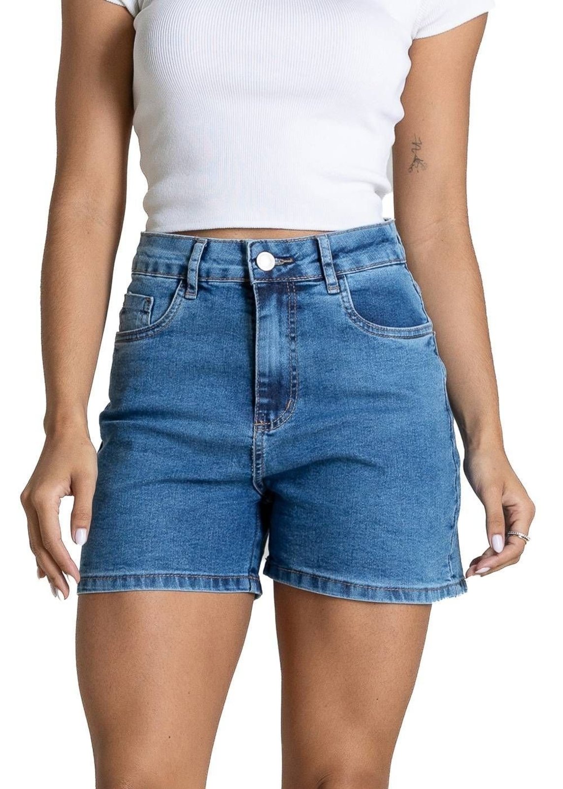 Shorts Jeans Sawary - 284361 - Azul - Sawary