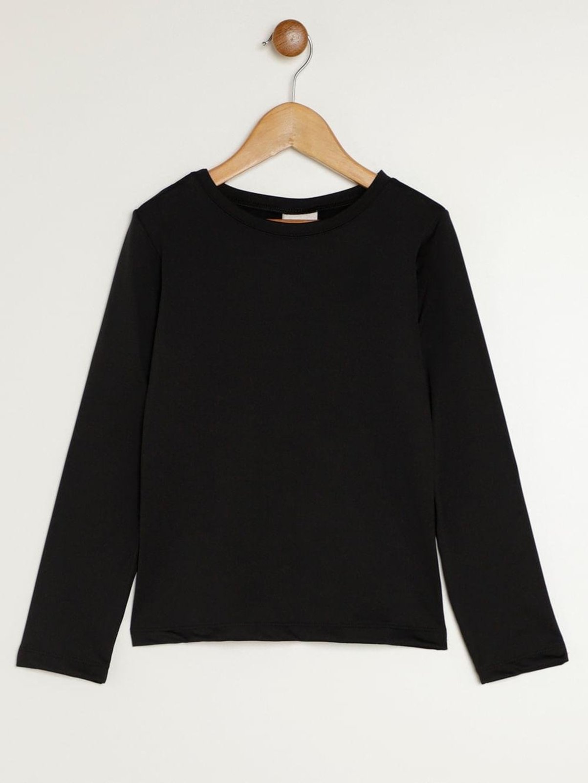 Infantil - Blusa Térmica Para Menina - PRETO