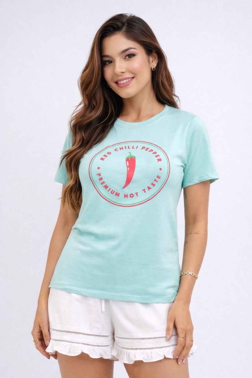 Vista 2 Tshirt D Bell Outlet Fashion Pimenta azul D BELL OUTLET FASHION azul