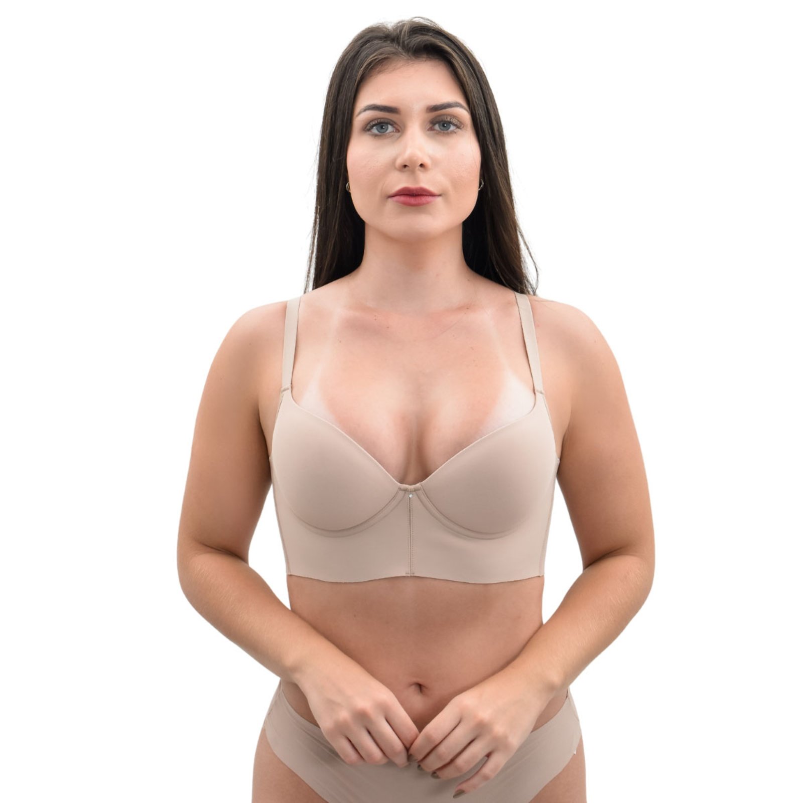 Sutiã Base Longa Invisível Bojo Soft Fit Nayane Rodrigues