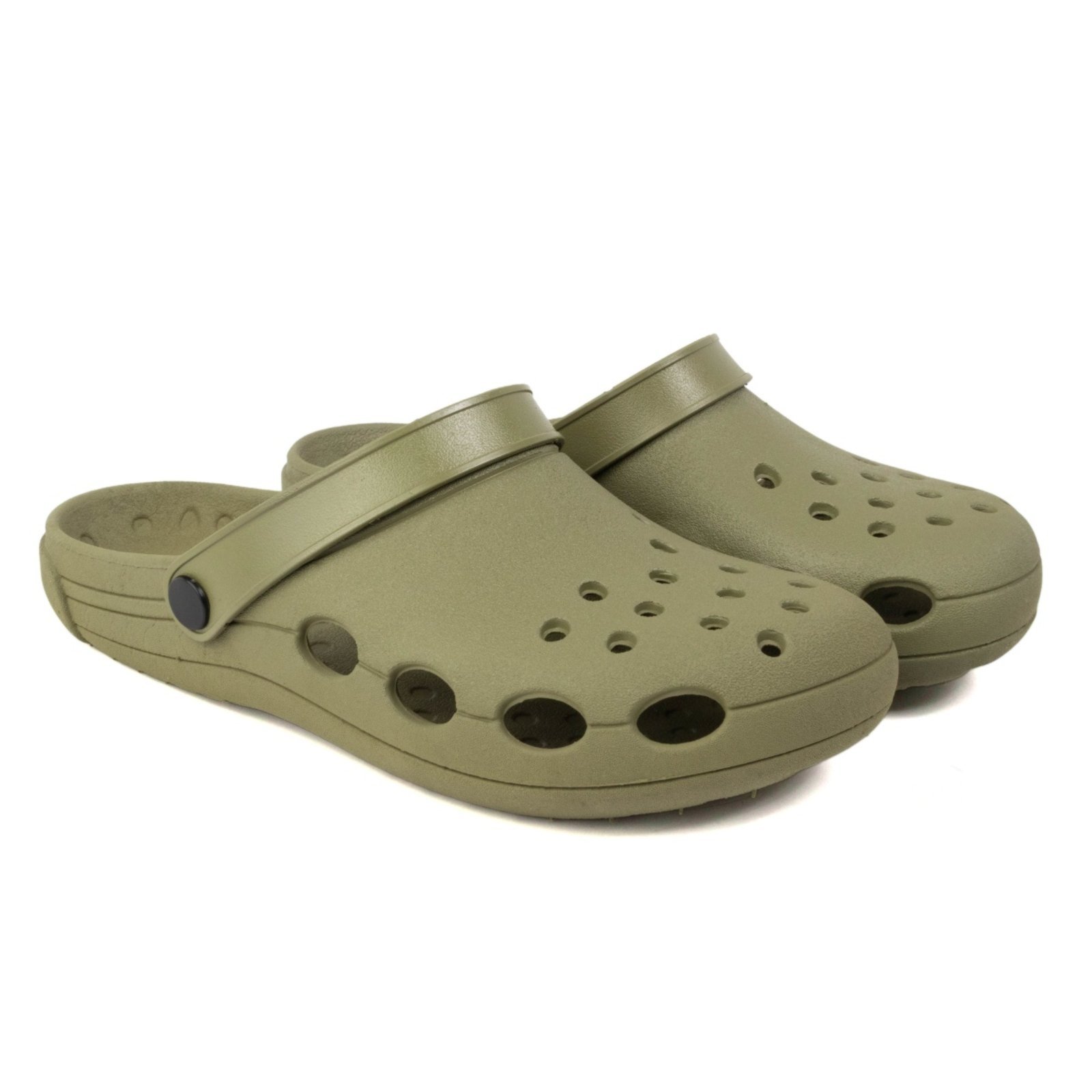 Babuche Super Leve e Confortavel Calce Fácil Unisex Verde Militar