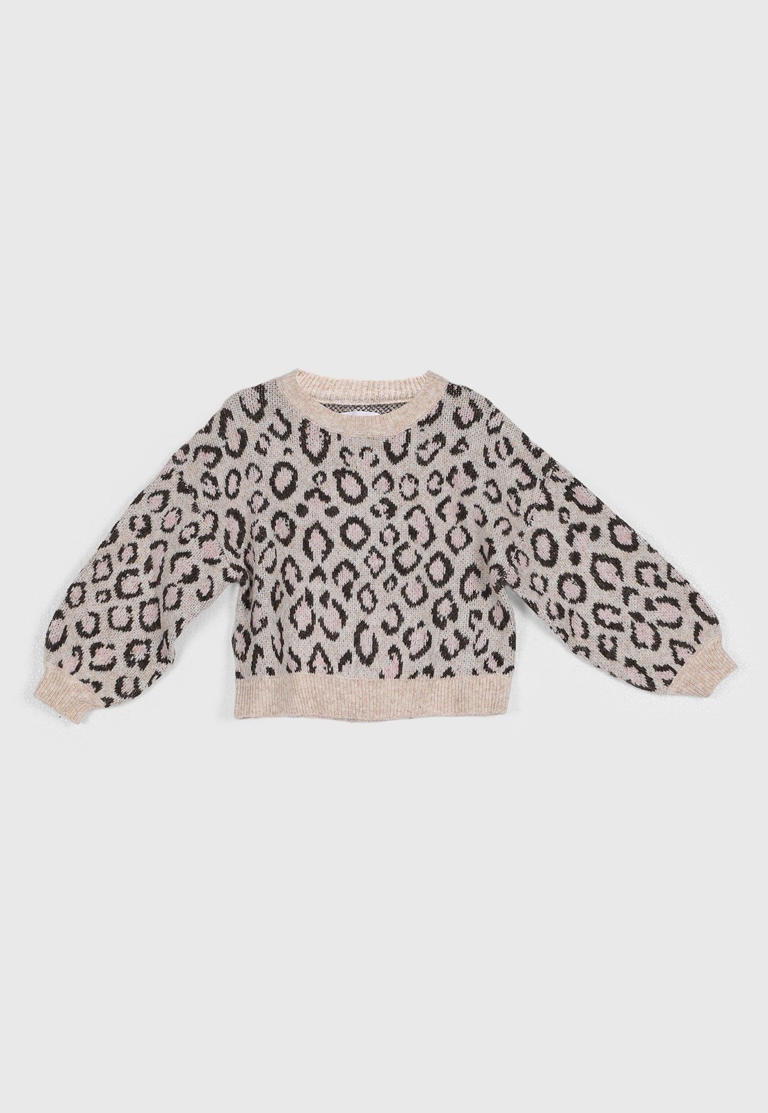 Infantil - Casaco MANGO Estampa de Animal Print Bege