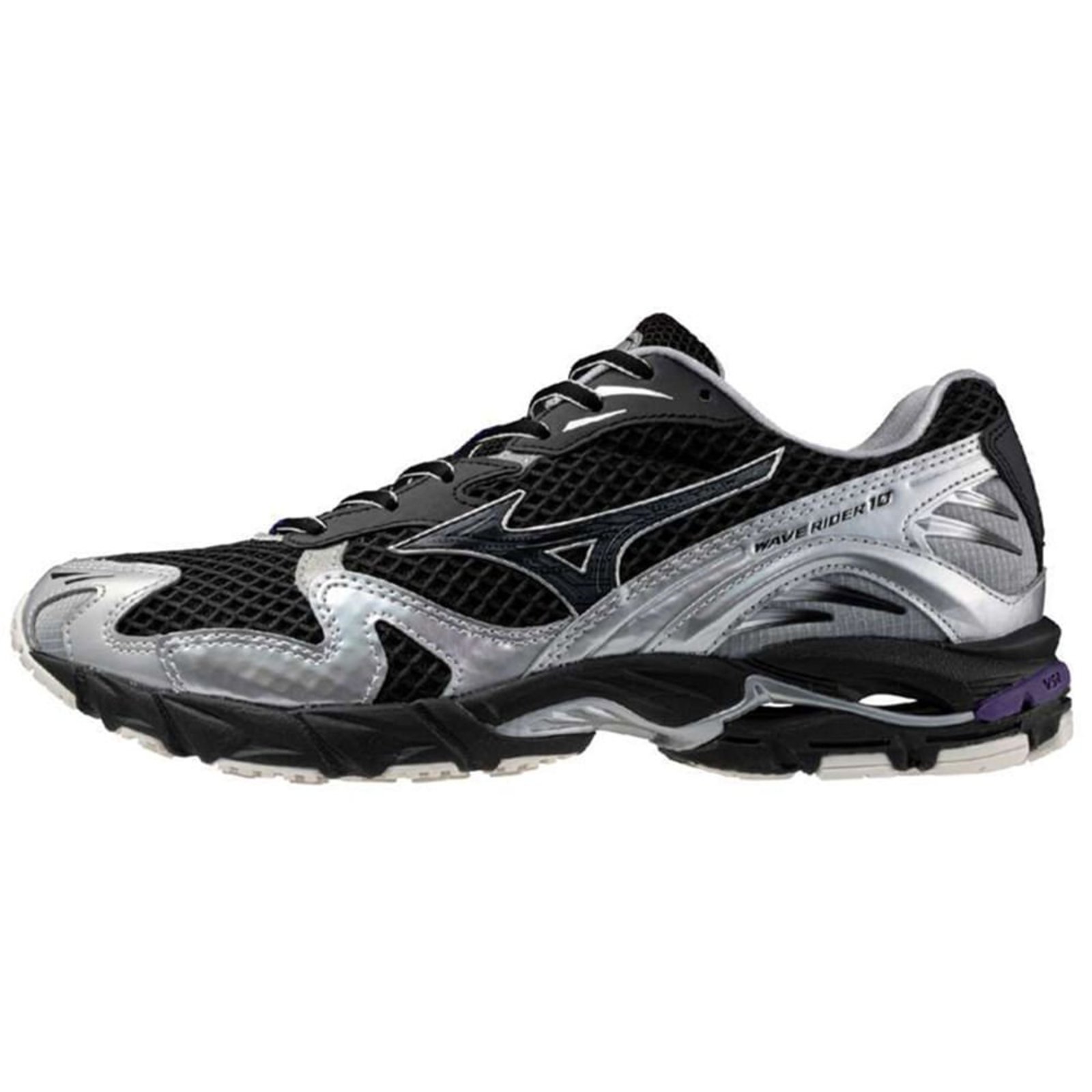 Vista 2 Tênis Mizuno Wave Rider 10 Millennium preto Mizuno preto